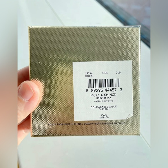 NWT Coach Disney Mickey Mouse X Keith Haring Necklace C7786 Limited Edition - Picture 5 of 8